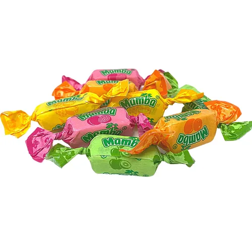 Miniatura 3 de Sweetzo Mamba Candy Tropics - Juego de regalo de frutas masticables con sabores surtidos, dulces masticables envueltos individualmente, bolsas
