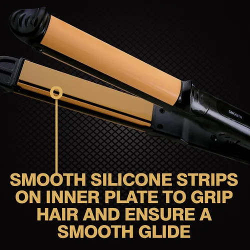 Miniatura 8 de CHI Tourmaline Cerámico 3 en 1 Multi Styler, Plancha para Rizar y Ondular con Placas de 0.75", Tubo de 1", para Cabello Brillante y Sin Frizz, Negro