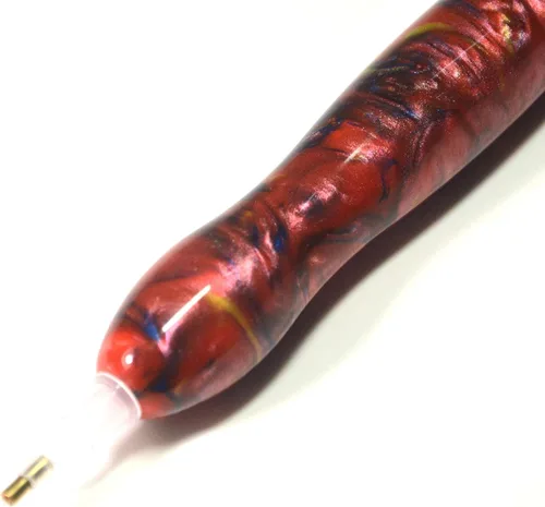 Miniatura 3 de Praise V Do Kit de herramientas de accesorios de taladro de pintura de diamante, 5D hecho a mano con diamantes para taladro, puntas de lápiz Rojo