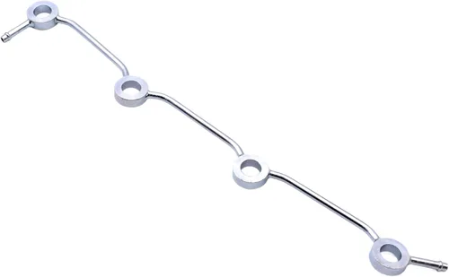 Miniatura 7 de Tubo de desbordamiento de retorno de combustible de 4 cilindros compatible con Kubota 03 series V1903 V2003T V2203 V2403 Indirecto Inject Engine