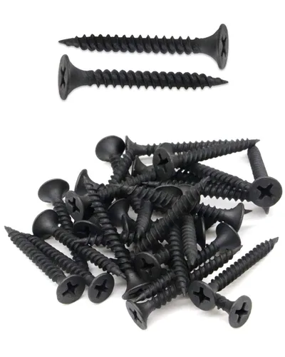 Miniatura 14 de IMScrews 50 tornillos Phillips de cabeza plana #7 x 1-3/4 pulgadas para paneles de yeso, rosca fina, tornillo de madera de punta afilada, acero al