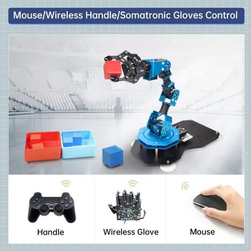 Miniatura 2 de Hiwonder xArm ESP32 - Robot robótico de código abierto compatible con programación MicroPython con sensores para kit de desarrollo secundario