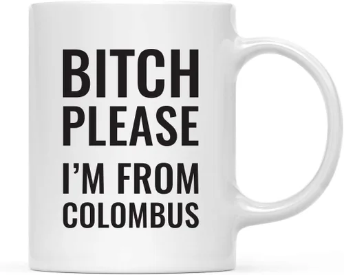 Miniatura 97 de Andaz Press Taza de café de 11 onzas, regalo de broma, Bitch Please I'm from Alabama, paquete de 1, incluye caja de regalo, divertidas ideas