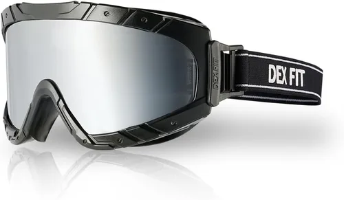 Miniatura 17 de DEX FIT Gafas de seguridad protectoras SG220; protección ocular Z87, antiniebla y antiarañazos, para trabajo, ajustables, unisex