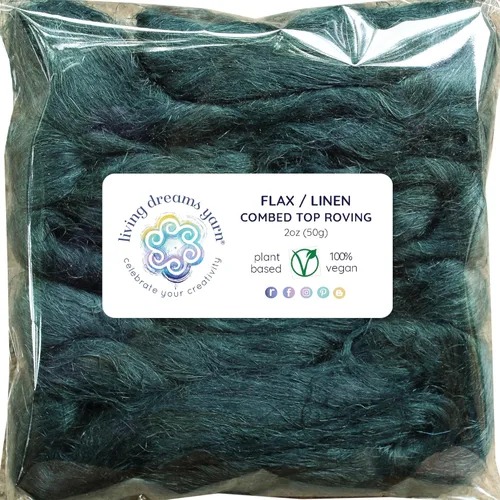 Miniatura 43 de Fibra de algodón para hilar, mezclar, fieltro y arte de fibra. Suave peinado vegano Top Roving. Merlot