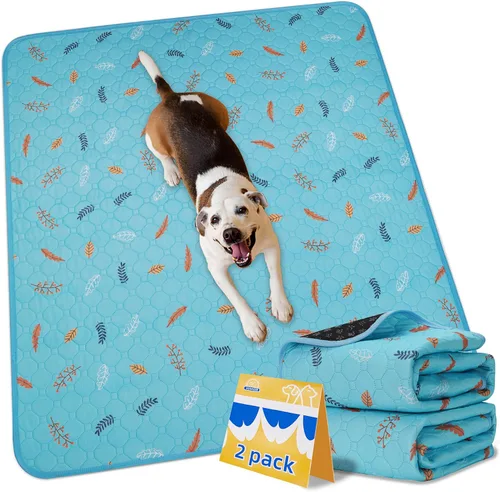 Miniatura 11 de Sunheir - Almohadillas lavables reutilizables orina de cobayas, forros impermeables absorbentes para jaulas cobayas conejos conejillos de indias