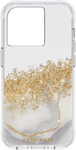 Miniatura 12 de Case-Mate Funda para iPhone 14 Pro - Gemas florales - Con protección contra caídas de 10 pies y carga inalámbrica - Funda de lujo con diamantes