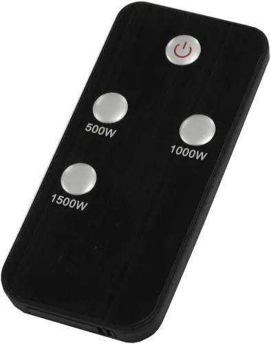 Miniatura 5 de Hiland HIL-PHE-1500BR - Cenador eléctrico para interiores y exteriores, con LED/mando a distancia, 1500 vatios, grande, color negro