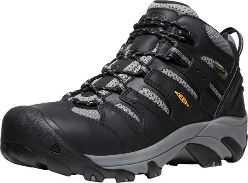 Miniatura 14 de Botas de trabajo impermeables con puntera de acero de altura media Lansing Mid para hombre, de KEEN Utility oliva (Raven/Tawny Olive)
