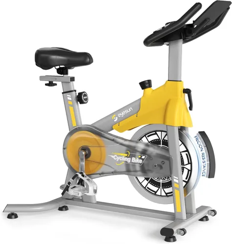 Miniatura 17 de Exercise Bikes for Home, Exercise Bike with Adjustable Friction, Brake Pad Resistance Silent Belt Drive, 330lbs Weight Capacity &Upgraded Version