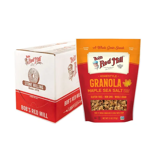 Miniatura 5 de Bob's Red Mill Sal marina de arce granola horneada, 11 onzas (paquete de 2)