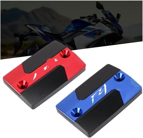 Miniatura 2 de For FAZER FZ1 FZ6 FZ6N FZ6R FZ6S FZ8 FZ 1 6 8 Motorcycle CNC Front Brake Reservoir Fluid Tank Cover Oil Cup Cap