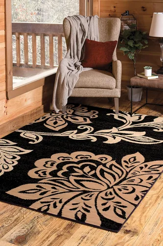 Miniatura 5 de United Weavers Dallas Trousseau - Alfombra de pasillo color beige, alfombra contemporánea de polipropileno para interiores con patrón floral