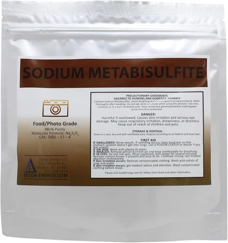 Miniatura 4 de Metabisulfito de sodio de grado alimentario, 98.6% de pureza. , 1