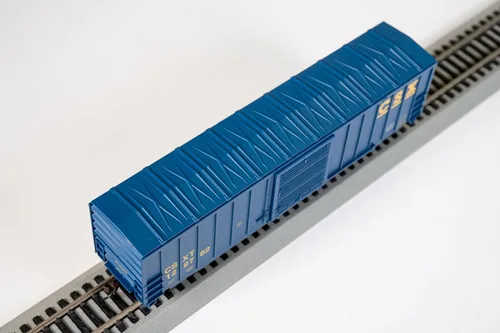 Miniatura 5 de Bachmann Hobby Train Freight Cars, azul prototípico