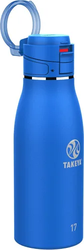 Miniatura 8 de Takeya Traveler - Taza de café de viaje de acero inoxidable con tapa abatible (25 onzas, ónix) – Taza aislada a prueba de fugas para café y té Ónice