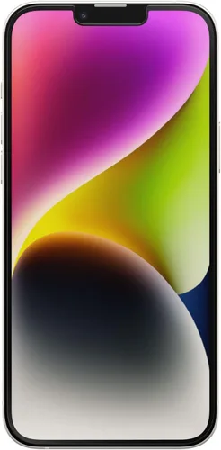 Miniatura 3 de OtterBox ALPHA GLASS Series - Protector de pantalla antimicrobiano para iPhone 14 Plus, respuesta táctil impecable, resistente a las huellas