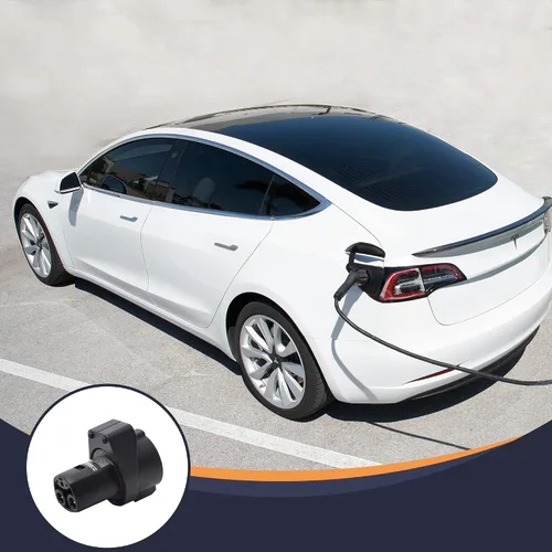 Miniatura 6 de Cerradura de cargador Tesla para adaptador J1772, compatible con todos los modelos Tesla 3/Y, S (2022+), X (2023+) para cerradura Tesla a J1772