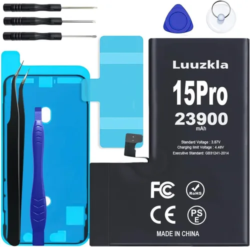 Miniatura 18 de Batería de 23900 mAh compatible con iPhone 11, nueva actualización, repuesto de batería de gran capacidad, compatible con iPhone 11, con kits