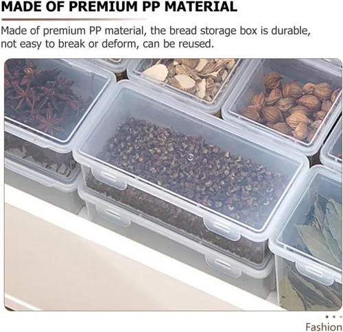 Miniatura 3 de Homoyoyo Contenedor hermético de almacenamiento de alimentos Caja de almacenamiento sellada para granos de harina de caramelo de frijoles de pasta