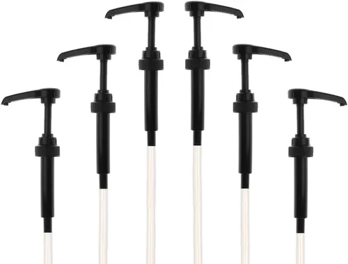 Miniatura 11 de Bomba de jarabe de café negro para botellas de 25.4 fl oz (paquete de 1) – Se adapta a Upouria, Jarabes Torani, Davinci