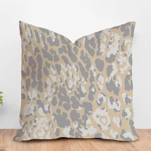 Miniatura 9 de ArogGeld Funda de almohada para sofá, guepardo y leopardo, estampado de leopardo, funda de cojín decorativa de granja para sala de estar