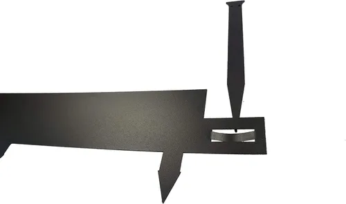 Miniatura 3 de Borde de metal de grado profesional que proporciona un borde limpio entre tu césped, mantillo, jardín o cama de flores, fácil de instalar, 4