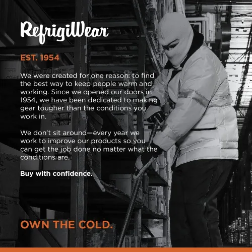 Miniatura 5 de RefrigiWear Máscara facial de pasamontañas de punto acrílico de doble capa