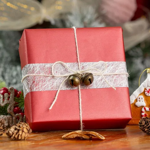 Miniatura 3 de Garbendy - Papel de envoltura perlado color rojo castaño, 17 pulgadas x 33 pies, color sólido, perfecto para bodas, cumpleaños, Navidad, baby