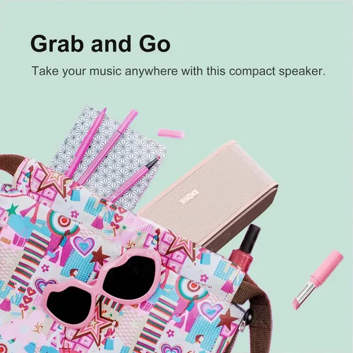 Miniatura 6 de DOSS Touch - Altavoz Bluetooth inalámbrico Rosa claro