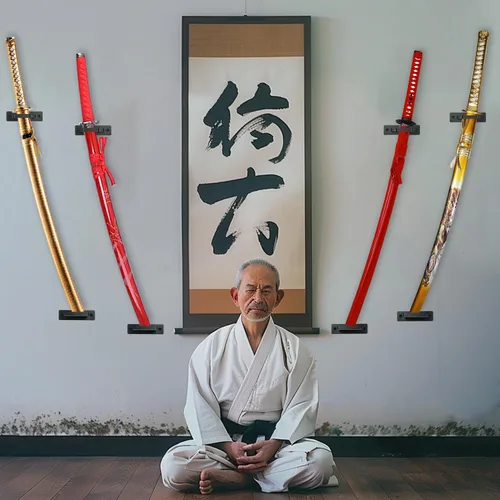 Miniatura 3 de Soporte vertical de pared Katana ajustable, espada samurái, colección de espadas, exhibición inclinada para cosplay Blade Tanjirou Zoro Wakizashi