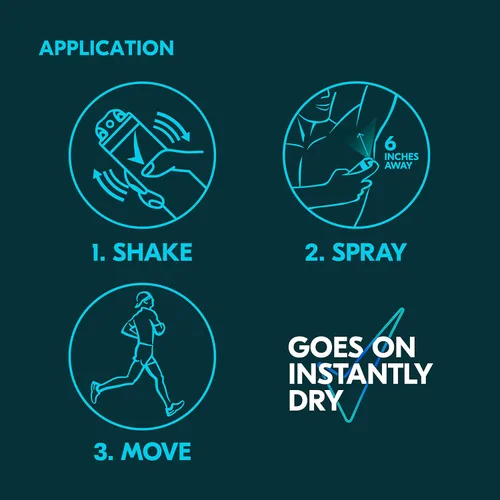 Miniatura 9 de Degree Desodorante antitranspirante para hombre, spray seco Cool Rush, desodorante de 3 unidades para hombres con tecnología MotionSense, 3.8 onzas