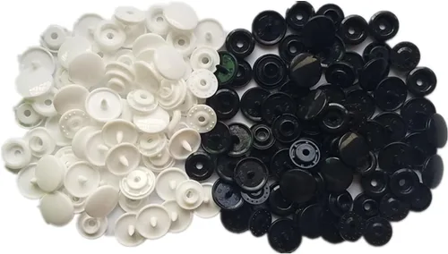 Miniatura 2 de Botones de plástico Alicates de mano Herramienta Instala Tamaño 20, 22, 24 T5 Sin Coser Botón Snap Fastener Prensa Accesorio Punzón para Broches