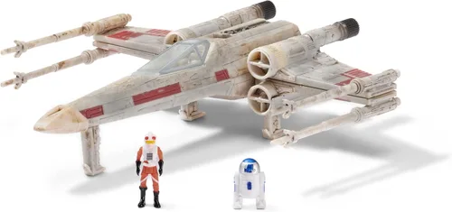 Miniatura 12 de Star Wars Micro Galaxy Squadron Gold Leader's Y-Wing - Vehículo de clase Starfighter de 5 pulgadas con accesorios de micro figura Jon Vander