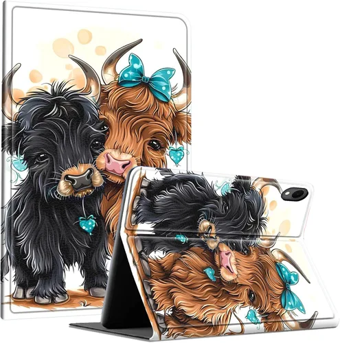 Miniatura 93 de Slim Case for Samsung Galaxy Tab S10 Lite / S10 FE / S9 FE 10.9" & Galaxy Tab S9 11", Multi-Angle Stand PU Leather Smart Folio Cover with Soft TPU