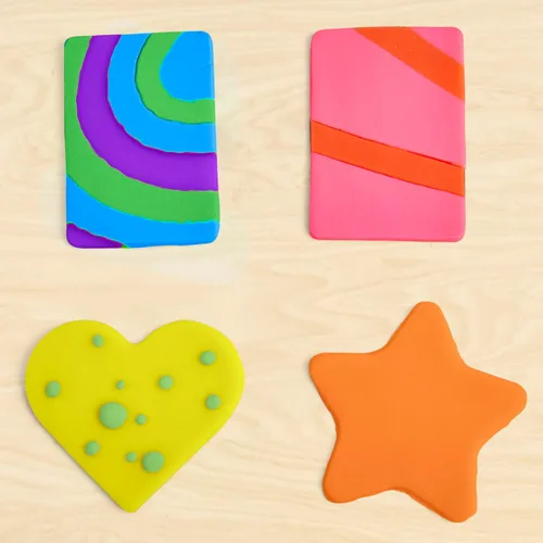 Miniatura 11 de Play-Doh Juego de números y formas con 17 herramientas y 20 barras de plastilina, suministros para el aula de regreso a la escuela, artes