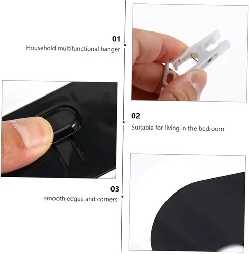 Miniatura 3 de 1pc ropa interior estante de almacenamiento A296 poste gancho Pp toalla