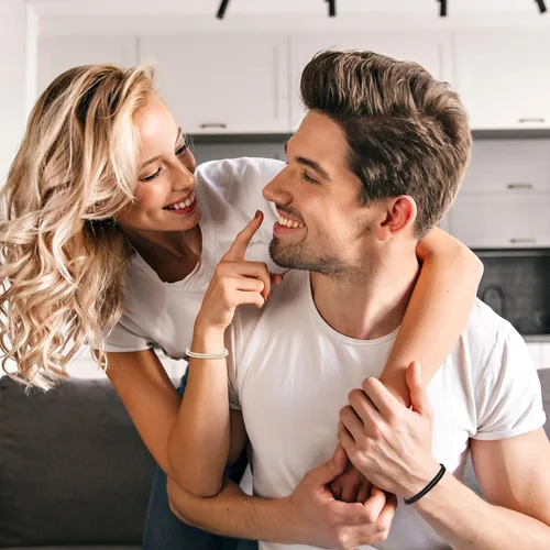 Miniatura 3 de Pulseras para parejas para 2 mejores amigas, pulseras de cuerda a juego en blanco y negro para parejas, pulsera con texto en inglés "I Love You in