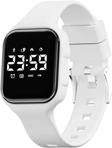 Miniatura 12 de GOLDEN HOUR Relojes deportivos digitales para niños con rastreador de fitness, reloj despertador, cronómetro, sin aplicación, regalos de cumpleaños