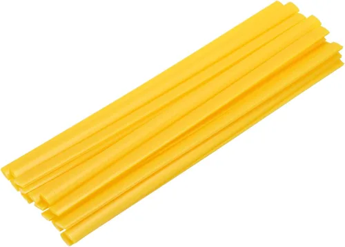 Miniatura 62 de MECCANIXITY 5 varillas de soldadura de plástico amarillo de 0.374 in x 9.843 in HDPE cinta plana de soldadura de plástico para reparar tanques