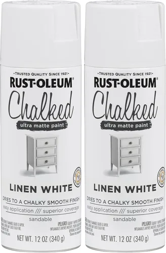 Miniatura 11 de Rust-Oleum - Pintura a la tiza en aerosol ultramate de 12 onzas (paquete de 1), color carbón, 302590