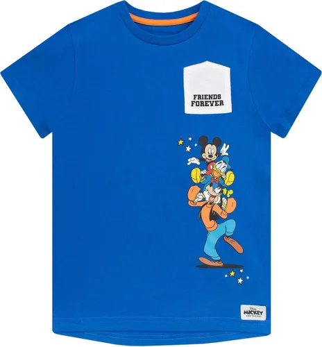 Miniatura 2 de Disney Camiseta de Mickey Mouse para niños, paquete de 2, azul, blanco
