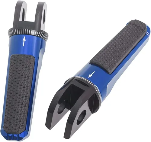 Miniatura 11 de Estriberas delanteras antideslizantes de goma para motocicleta Kawasaki Z650/Z900 2017-2021 para ER6F/ER6N 2006-2016 para Suzuki GSXR600/GSXR750