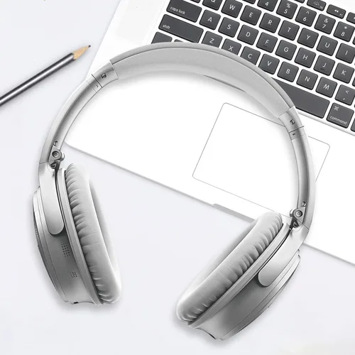 Miniatura 8 de Almohadillas para auriculares Bose QC25/QC35 II/QC35/QC15/AE2 AE2i AE2w almohadillas de repuesto para Bose Quietcomfort 35/Quiet Comfort Plateado