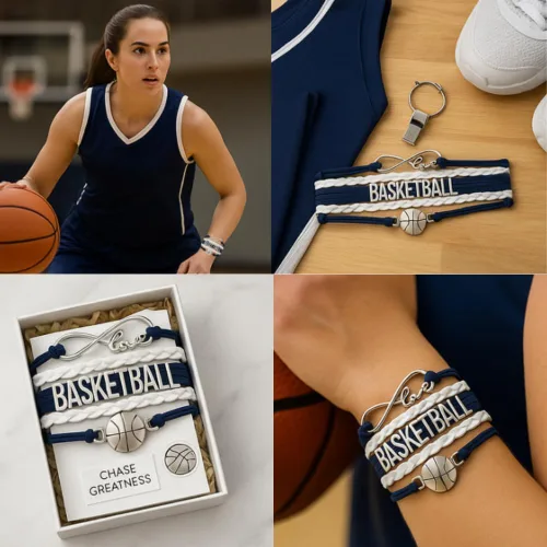 Miniatura 41 de Infinity Collection - Pulsera de baloncesto de regalo para equipos y jugadores