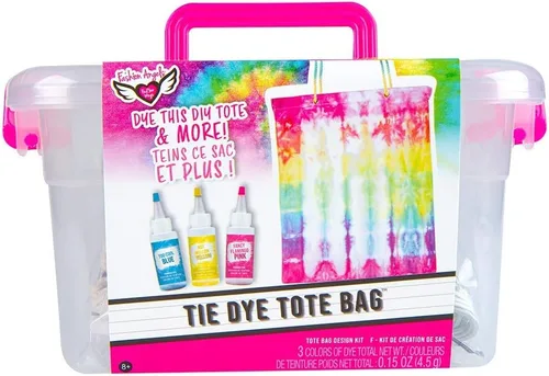 Miniatura 13 de Fashion Angels Care Bears - Kit de teñido anudado, juego de camiseta sin mangas, incluye tintes no tóxicos, camiseta sin mangas, guantes, bandas