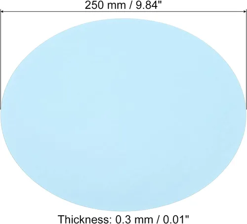 Miniatura 41 de PATIKIL Papel de cartón redondo de 5.9 pulgadas, 25 unidades de círculos de disco en blanco para decoración de fiestas, manualidades, manualidades