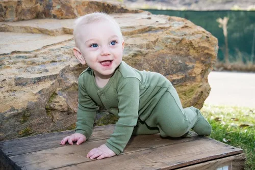Miniatura 43 de L'ovedbaby Baby Girls Organic Baby Snap Footie