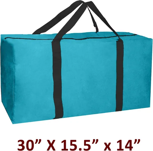 Miniatura 2 de Jalousie Paquete de 3 bolsas de almacenamiento extra grandes y resistentes para mudanza, bolsas de almacenamiento para ahorrar espacio, bolsas