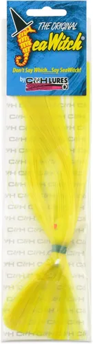 Miniatura 15 de C&H Lures Señuelos de Pesca Sea Witch - Originales Desde 1959, Faldas de Nylon Revelan Cabeza con Peso, 15 Colores, 8 Pesos de Cabeza, Señuelo